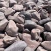 Галька кварцитная Бардовая 40-70 мм 14758