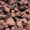 Галька кварцитная Бардовая 40-70 мм 14759