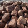 Галька Красный Куб 60-60мм 16640