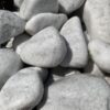 Белая Галька Каррара 60-100 мм 15990